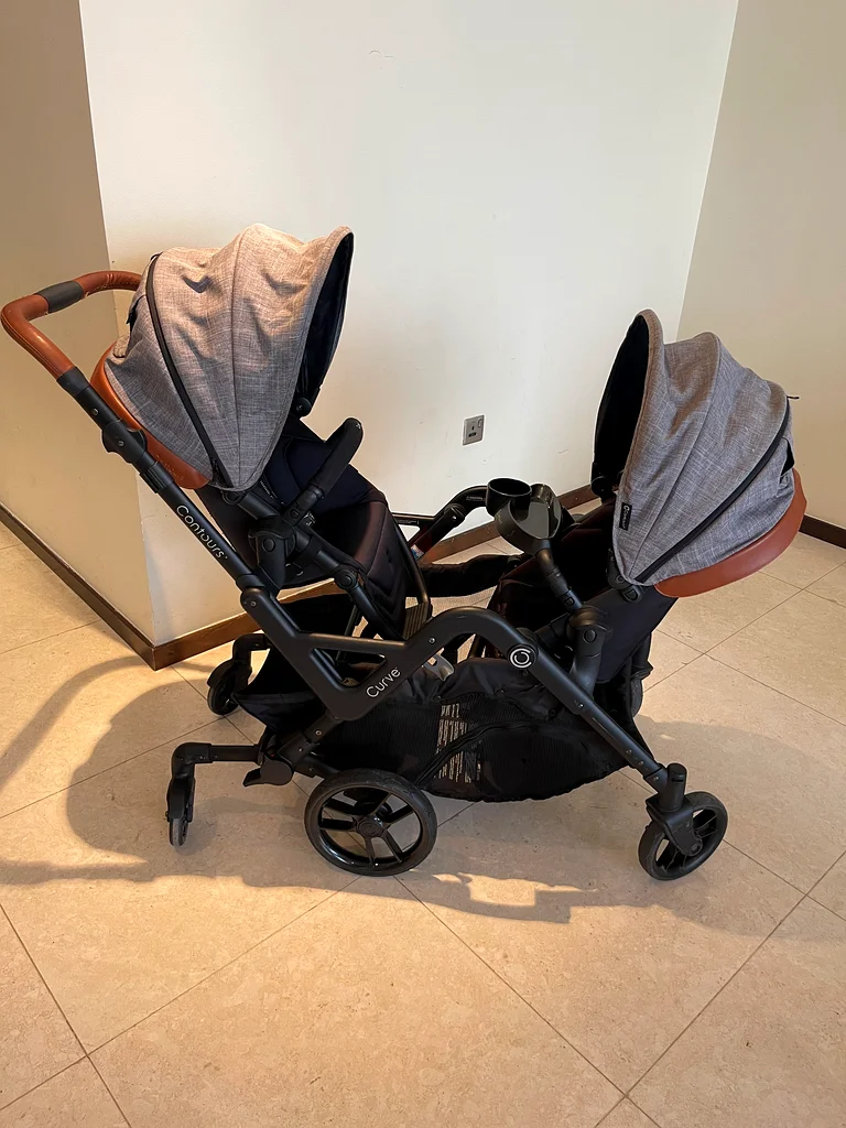 Most useful and easy push double stroller dubizzle