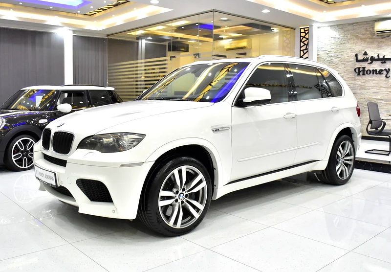 EXCELLENT DEAL for our BMW X5 M ( 2010 Model ) in White Color GCC Specs63699053081217111