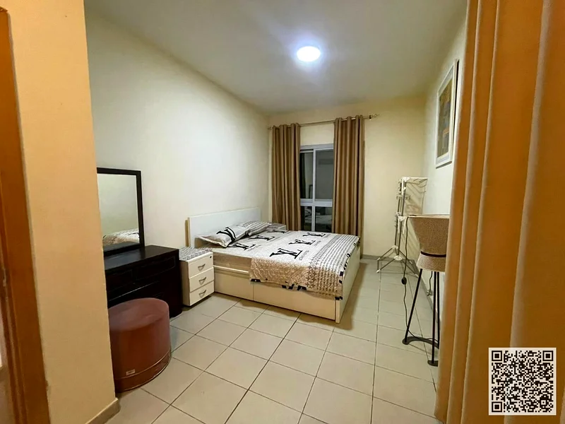 For monthly rent in Ajman - a fully furnished one-bedroom apartment with elegant furnishings and a fully equipped kitchen with the latest appliances63837479714434110