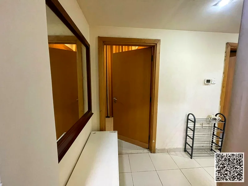 For monthly rent in Ajman - a fully furnished one-bedroom apartment with elegant furnishings and a fully equipped kitchen with the latest appliances63837479714434114