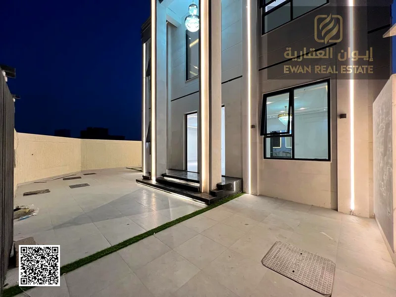 Villa for sale in Al Helio 2, corner, 4 rooms, two floors, classic, all stone63908032982401112