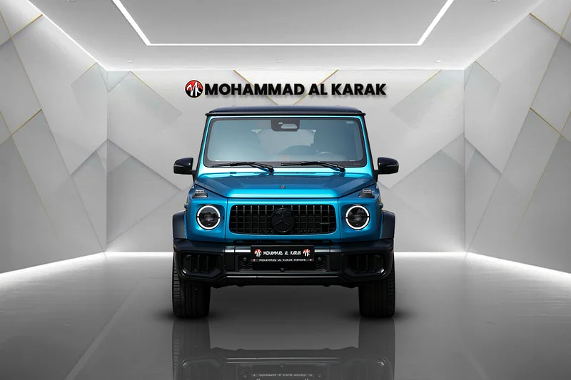 2025 MERCEDES G63 - DOUBLE NIGHT PACKAGE - CARBON EDITION - BLUE MATTE - FULLY LOADED63700466775810110