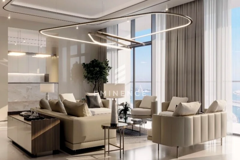 Stunning 4BR Type A with Palm Jumeirah | Bluewaters View63986720938370113
