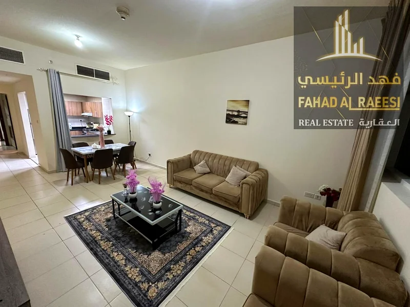 شقة مفروشة بالكامل + موقف خاص + تقسيط مريح في أبراج عجمان وان63867571232129110