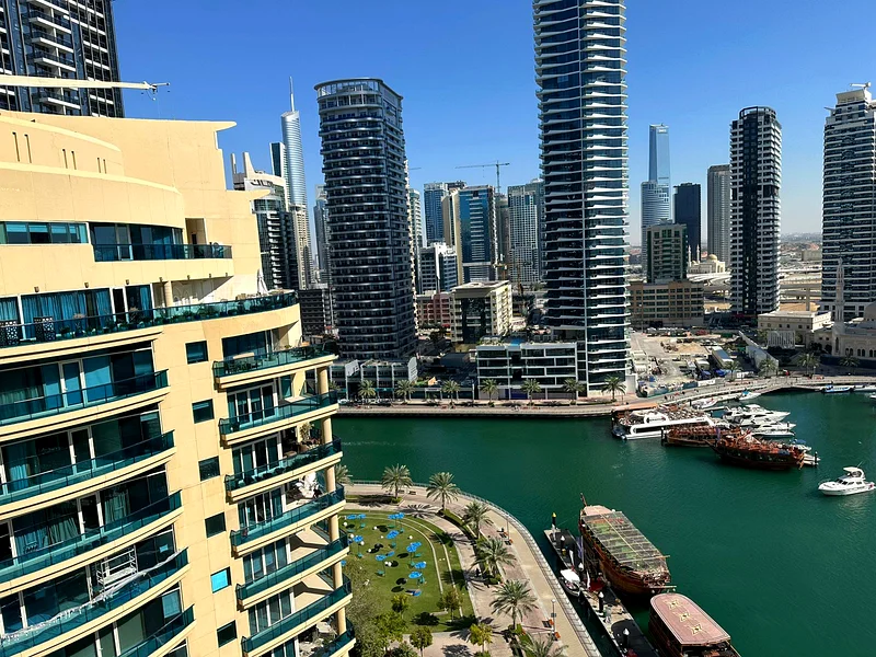 غرفة كبيرة مفروشة بالكامل - برج مارينا جول، مارينا دبي63796367275137114