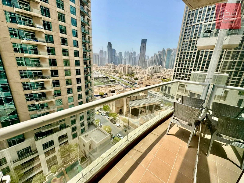 شقة فسيحة مفروشة بغرفة نوم واحدة + صالة للإيجار @95 ألف في برج النجوم وسط مدينة دبي63769139020673113