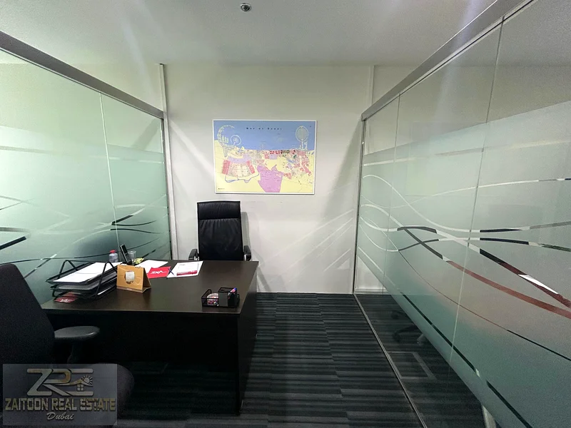 972.74 Sqft Furnished Office Available for Rent in Business Bay only Aed 190k63815814208770112