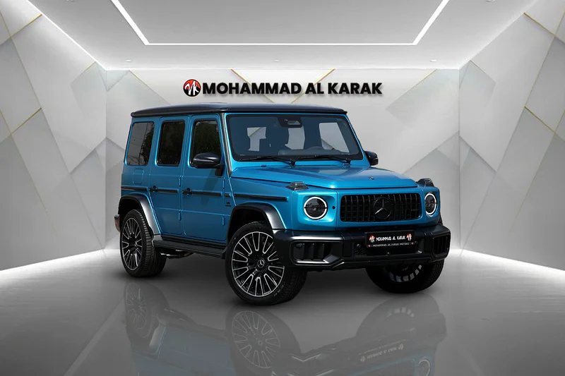 2025 MERCEDES G63 - DOUBLE NIGHT PACKAGE - CARBON EDITION - BLUE MATTE - FULLY LOADED63700466775810112