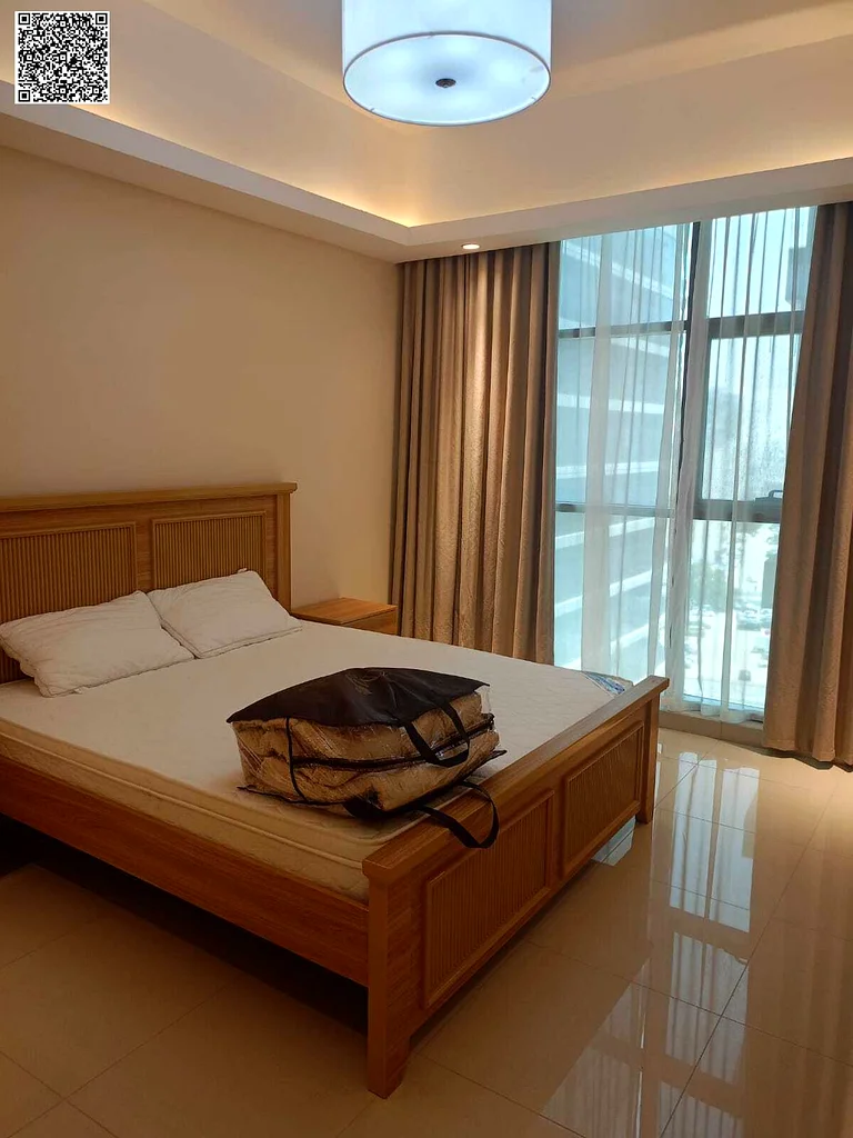 2 master BR & hall for sale in Gulfa Towers | gym & pool | 3 bathrooms | balcony with open view | modern, comfortable finishes & design | prime locati63886849236994111
