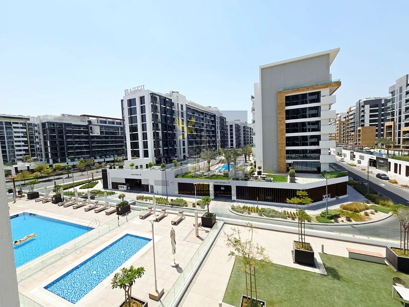 Modern Studio with Pool View | Azizi Riviera 8 | AED 49,963802547079297114