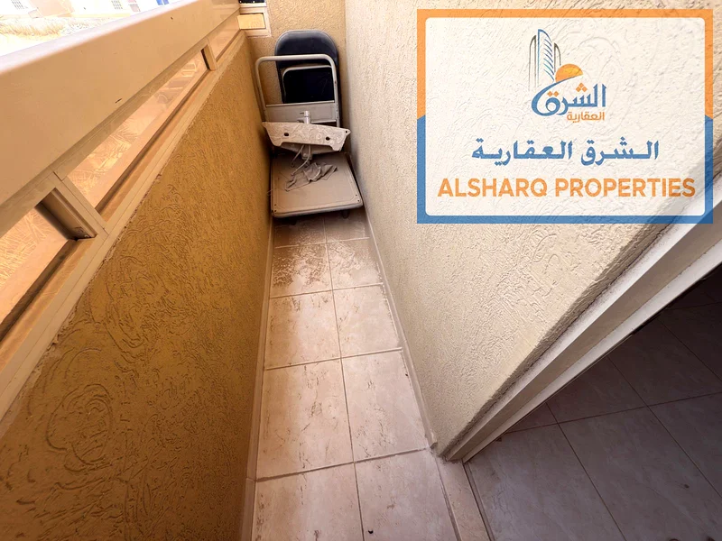 Spacious studio with balcony and open view for annual rent - Al Rawda, Ajman63719426040067112