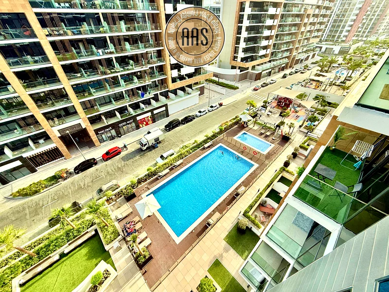 Community And Pool View Semi-Furnished Studio•Chiller Free•4 Cheques63802547040641110