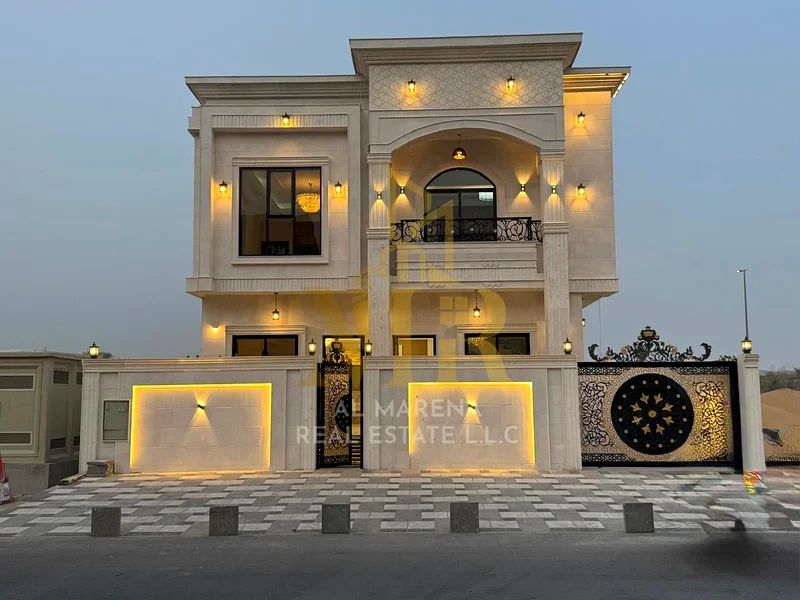 🏡 For Sale – Luxurious Villa in Al Helio 2 – Ajman | Street & Alley Access | 5 Master Bedrooms | Majlis & Living Room with Wash Basins | Modern Kitch63907817412354110
