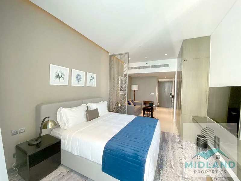 Nice & Huge Studio Furnished | Canal View | Damac Prive63795041579907112