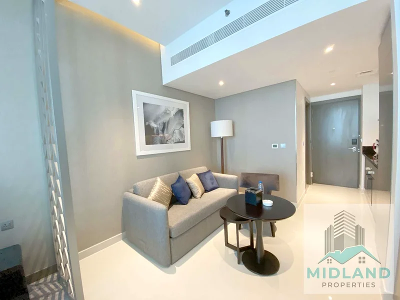 Nice & Huge Studio Furnished | Canal View | Damac Prive63795041579907114