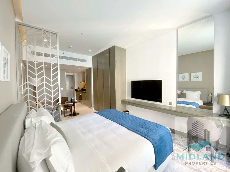 Nice & Huge Studio Furnished | Canal View | Damac Prive63795041579907113