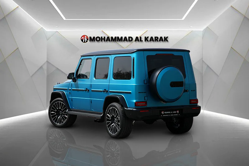 2025 MERCEDES G63 - DOUBLE NIGHT PACKAGE - CARBON EDITION - BLUE MATTE - FULLY LOADED63700466775810114