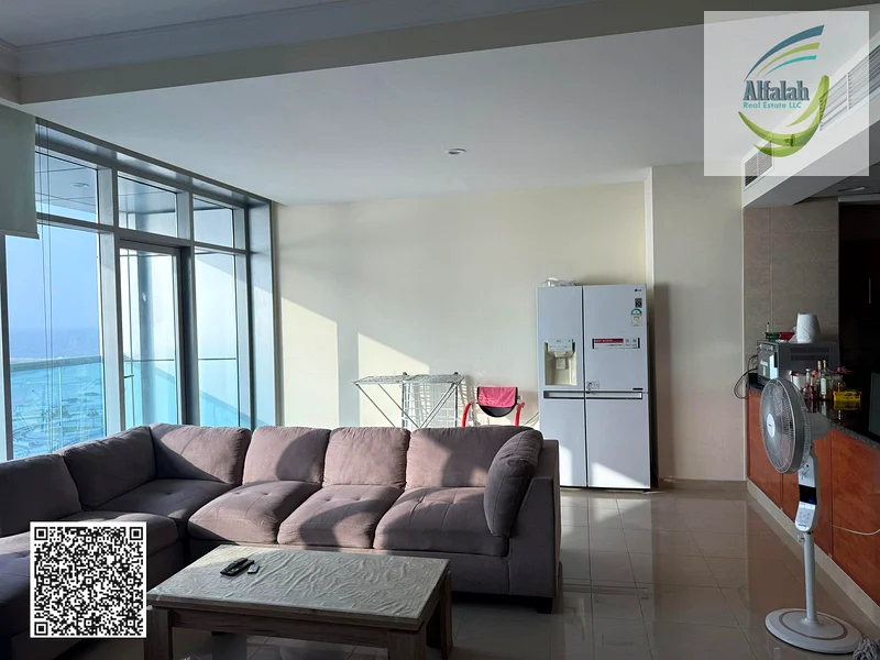 شقة من غرفتي نوم مع إطلالة على البحر في أبراج ريزيدنسس كورنيش عجمان للبيع63871086862594112