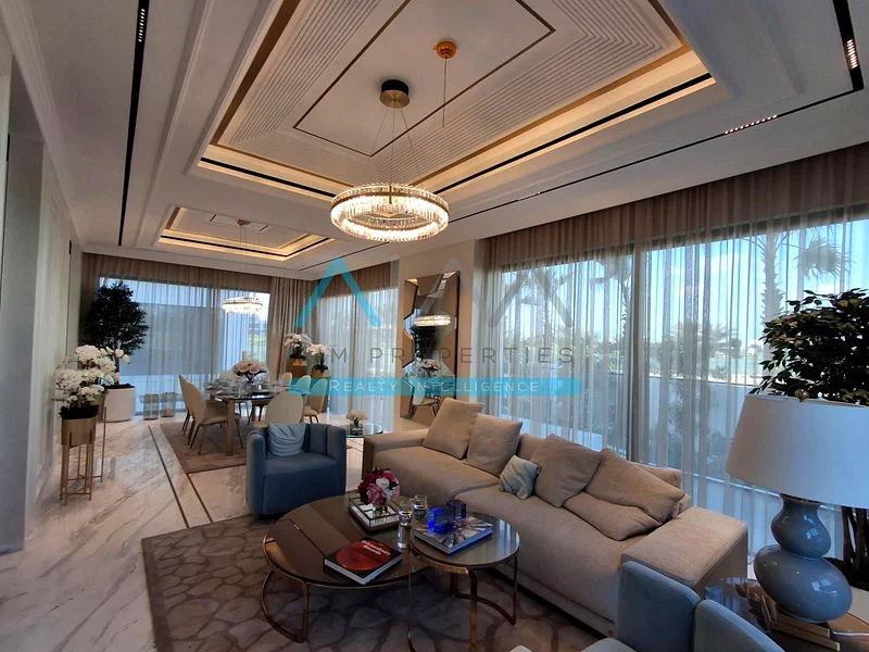 فيلا منفصلة بـ 6 غرف نوم وغرفة خادمة، تشطيب وتصميم فاخران في داماك هيلز63971815226754114