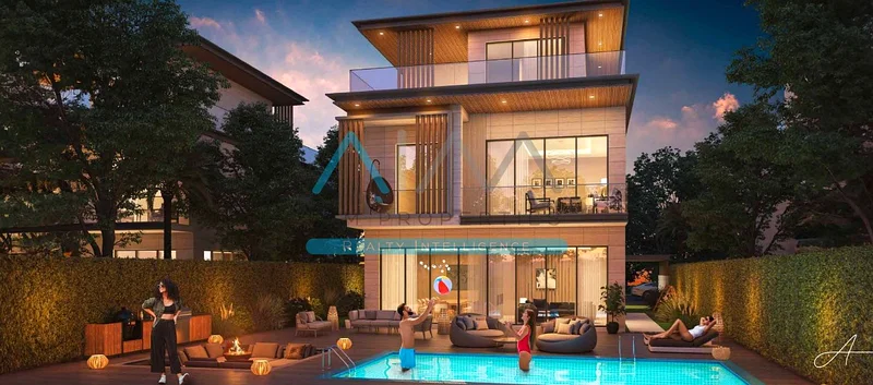 فيلا منفصلة بـ 6 غرف نوم وغرفة خادمة، تشطيب وتصميم فاخران في داماك هيلز63971815226754110