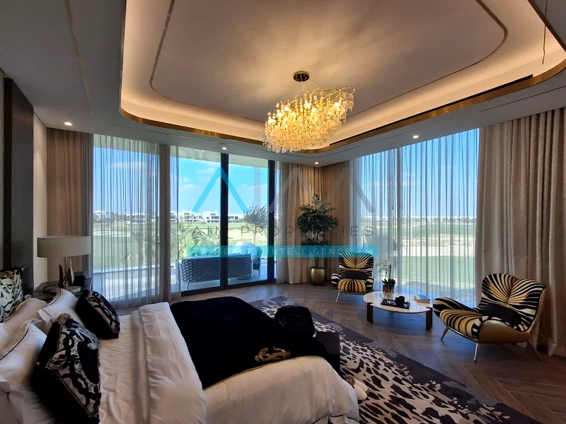 فيلا منفصلة بـ 6 غرف نوم وغرفة خادمة، تشطيب وتصميم فاخران في داماك هيلز63971815226754113