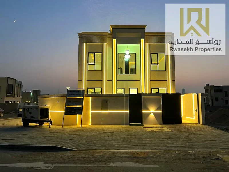 🏡 Classic Stone-Covered Corner Villa for Sale | Al Helio 2 – Ajman  Step into timeless elegance with this fully stone-clad villa, perfectly positione63908265319043111