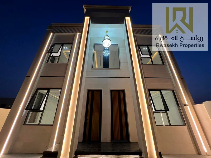 🏡 Classic Stone-Covered Corner Villa for Sale | Al Helio 2 – Ajman  Step into timeless elegance with this fully stone-clad villa, perfectly positione63908265319043113