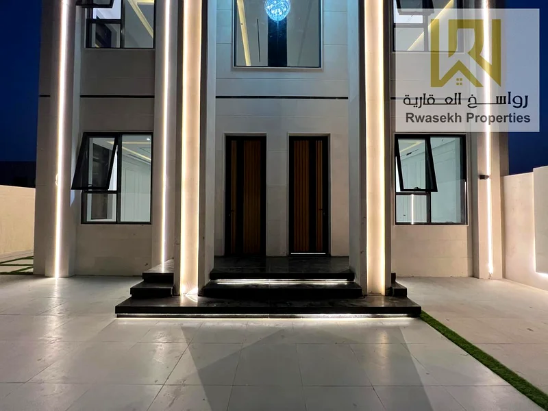 🏡 Classic Stone-Covered Corner Villa for Sale | Al Helio 2 – Ajman  Step into timeless elegance with this fully stone-clad villa, perfectly positione63908265319043114