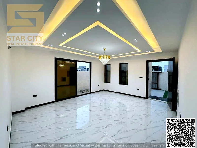 For sale, a modern villa, including registration and ownership fees, at a negotiable price, with a 25-year warranty on the insulation.63908265285506114