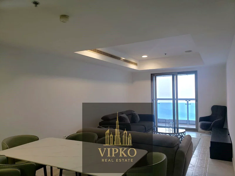 شرفة واسعة | إطلالة على البحر | مارينا دبي |63777538065666112
