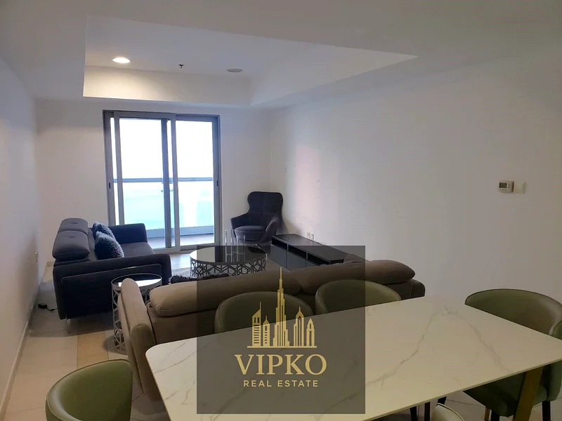 شرفة واسعة | إطلالة على البحر | مارينا دبي |63777538065666111