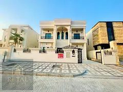 Excellent investment opportunity to own a luxury villa in Al Alia Ajman with 5 bedrooms and 7 bathro