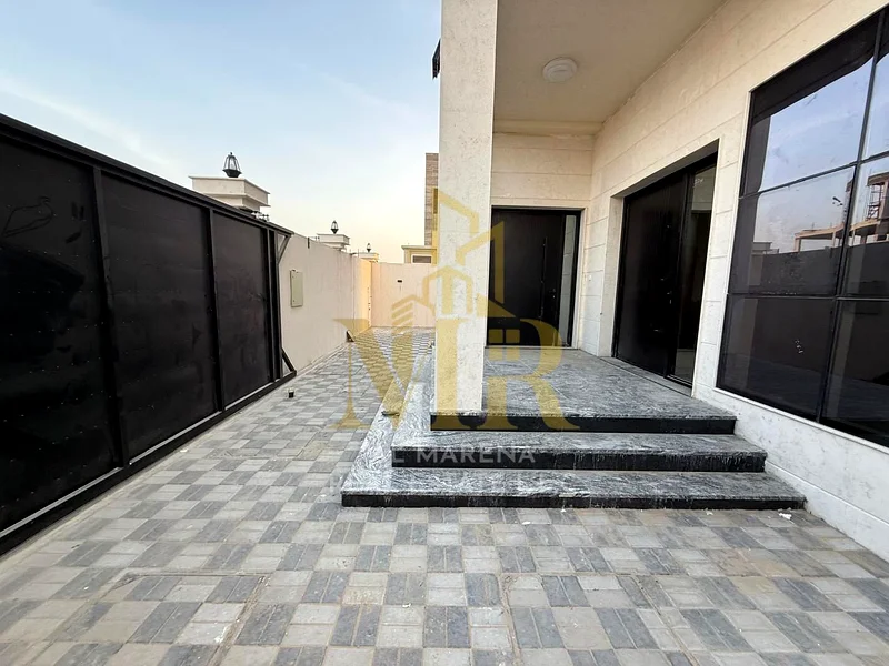 Luxury villa for sale in Al Bahia - Ajman Area: 3014 sq ft | 5 master bedrooms | 2 floors and a roof | Price: 1,600,000 AED - negotiable63883359823875113