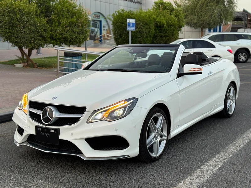 Mercedes Benz E350 Cabriolet AMG PKG 2014 - Full Option - Japan Import - Clean Title63699043927939111