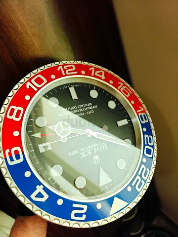 Wall clock Rolex Pepsi