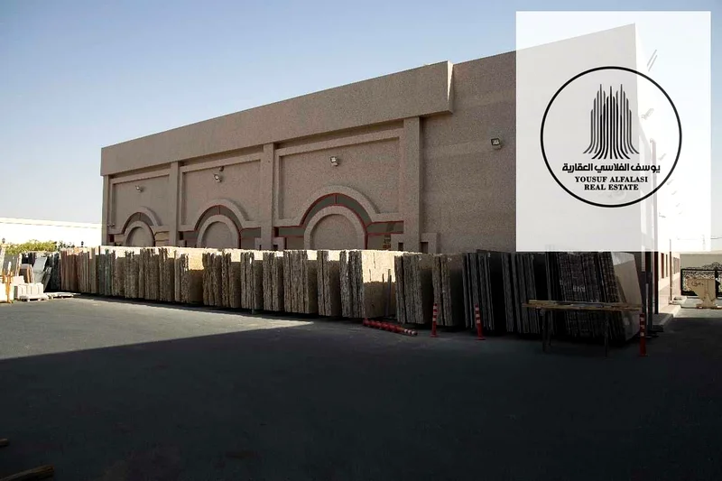 A complex for sale in AlSaj’ah, area 89,680 square feet, freehold63819416637826110