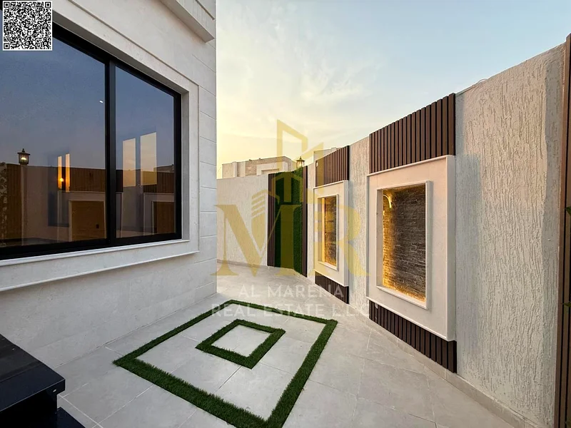 A villa with a price inclusive of registration and ownership fees on the main street, ready for occupancy in the most upscale areas of Ajman. Freehold63908369363202114