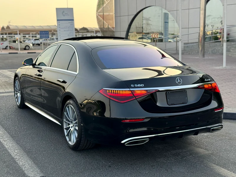 MERCEDES BENZ S580 V8 INTERIOR RED MINT CONDITION CAR AUCTION GRADE 4.5/B63699045412994113