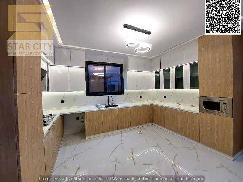 For sale, including registration fees, a 4-bedroom villa in the Al Bahia area of ​​Ajman, super deluxe finishing, freehold for all nationalities, bank63883227482113113