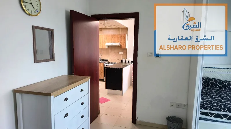 شقة مفروشة للإيجار الشهري في سيتي تاورز - عجمان | غرفة نوم واحدة وصالة | 3,400 درهم شاملة الفواتير وموقف السيارات | موقع متميز ومرغوب فيه للغاية63724224145410114