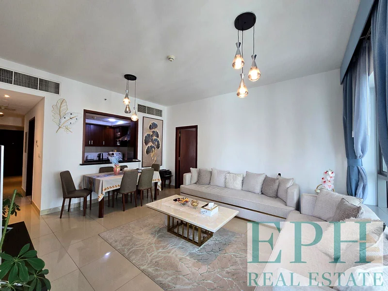 2BHK | مفروشة | إطلالة على برج خليفة والنوافير63771015784323110
