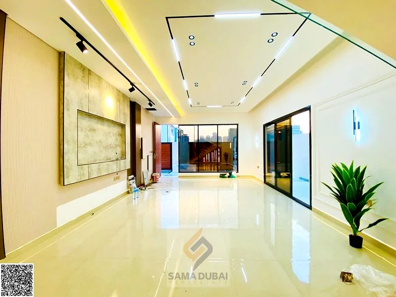 فيلا حديثة بتصميم جديد وتشطيب لطيف للبيع63913545305730112