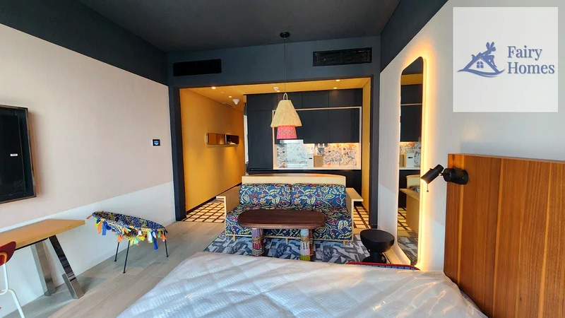 Studio | New | High Floor | Furnished | Canal view63791563852675110