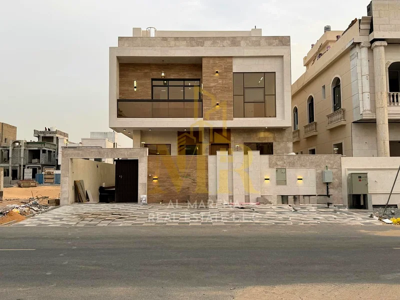 🏡 Luxury Villa for Sale in Al Bahia – Ajman | Two Floors + Large Rooftop | 7 Master Bedrooms + Majlis + 2 Living Rooms + Modern Kitchen + Maid’s Room63882823410305110