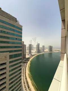For Sale Elegant 3-Bedroom Apartment with Side View of Al Khan Lagoon