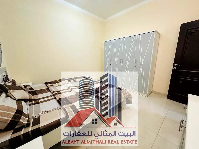 🏡 شقة مفروشة من غرفة نوم واحدة للإيجار – الروضة 2، عجمان 📍 الموقع: شارع تونس – خلف جسر الروضة بالقرب من إشارة عباءة موقع ممتاز مع سهولة الوصول إلى دبي والشارقة وي63722819580930111