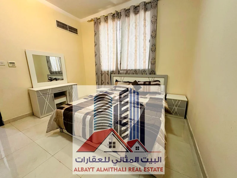 🏡 شقة مفروشة من غرفة نوم واحدة للإيجار – الروضة 2، عجمان 📍 الموقع: شارع تونس – خلف جسر الروضة بالقرب من إشارة عباءة موقع ممتاز مع سهولة الوصول إلى دبي والشارقة وي63722819580930112