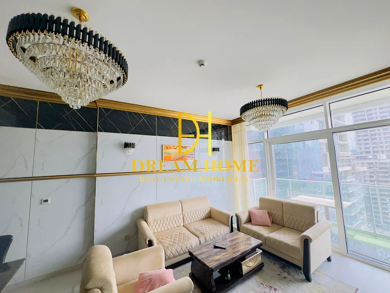 شقة مفروشة بالكامل ومُحدَّثة بغرفة نوم واحدة | بارك غيت ريزيدنس 2، الكيفاف63768940182401111