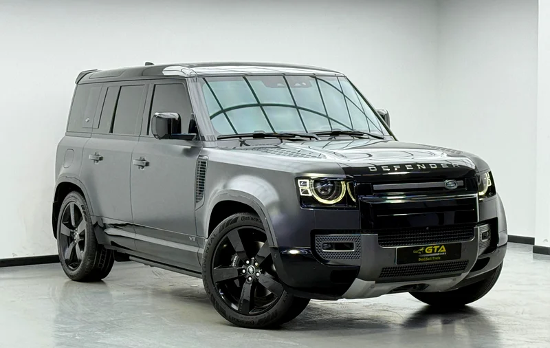2023 Land Rover Defender 110 V8 Carpathian Edition, 2027 Al-Tayer Warranty + Service Pack, FSH, GCC63700287100803112