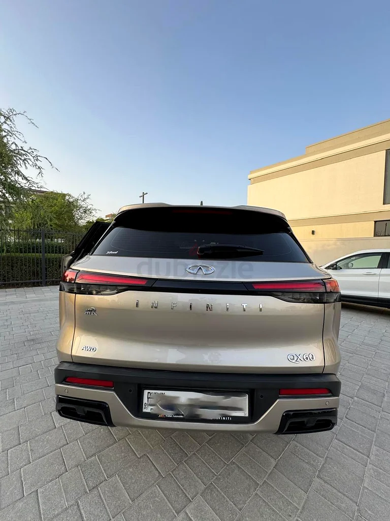 2023 Infiniti QX60 – Gold, Panoramic Roof, Accident-Free, 7-Seater63699030409603113